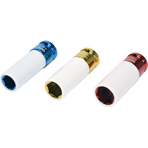 3 Pzas Dado De Impacto Largo Para Pared Delgada