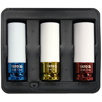 3 Pzas Dado De Impacto Largo Para Pared Delgada