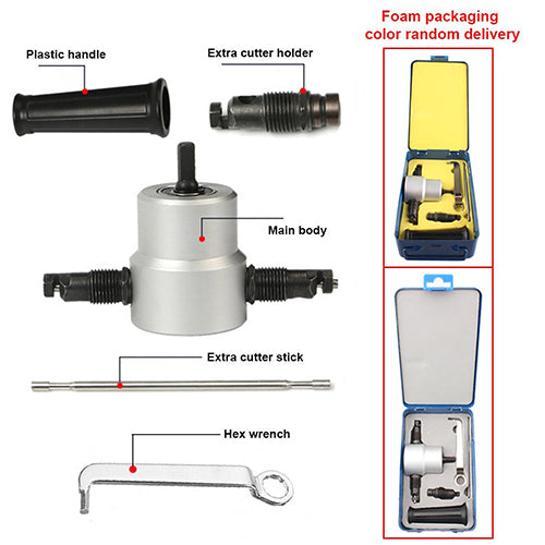 LTMS Set de roedora de laminas para taladro 5pcs Set