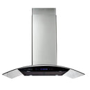 Extractor De Grasa Prisma Isla Touch 90. Color Inox.