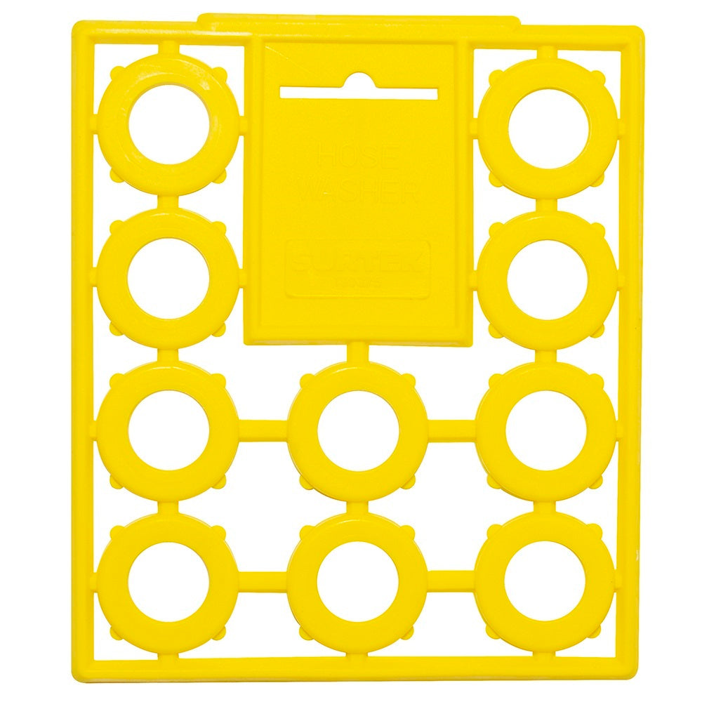 Juego de arandelas sellos de caucho para conectores de mangueras de riego, 10 piezas