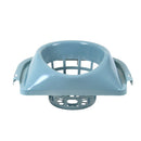 Cubo de plástico de 11 litros con escurridor