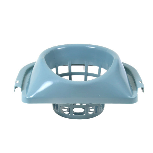 Cubo de plástico de 11 litros con escurridor