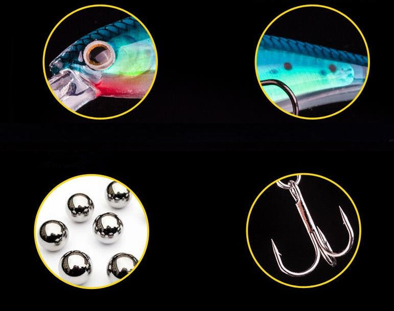 Señuelo Monnow lengua larga 9cm DSB