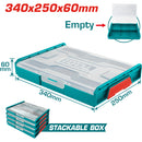 Caja de herramientas apilable organizador 340 *250 *60 mm