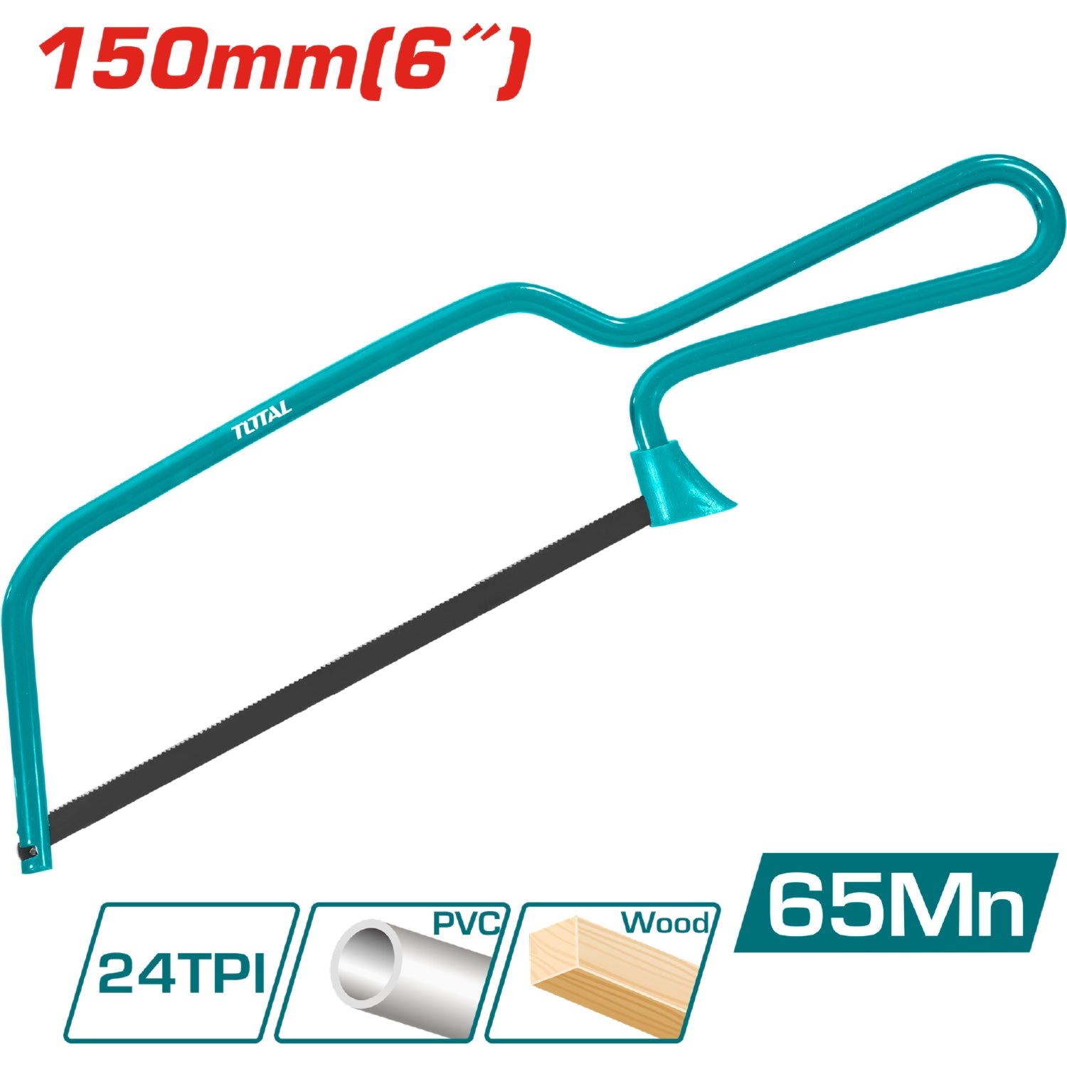 Mini Segueta Industrial para Metal de 150mm/6" para trabajo pesado.