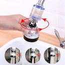 Boquilla para grifo con filtro de purificación y rotación de 360º