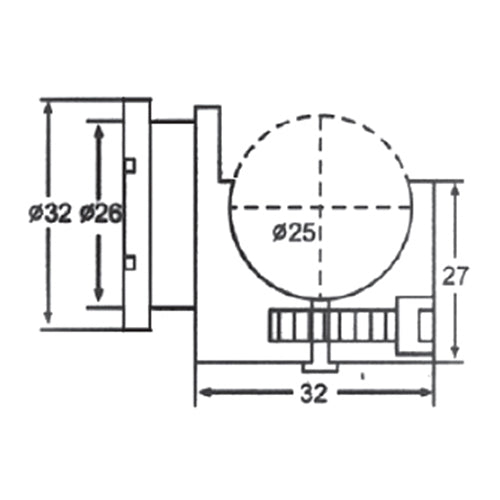 Conector de Vidrio.