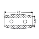 guia de acero inox sistema slider.