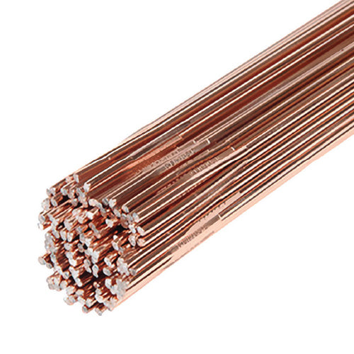 Aporte tig ER70S-6  2.4 *1000mm. Tubo de 1 kilo. Para soldar acero al carbon.