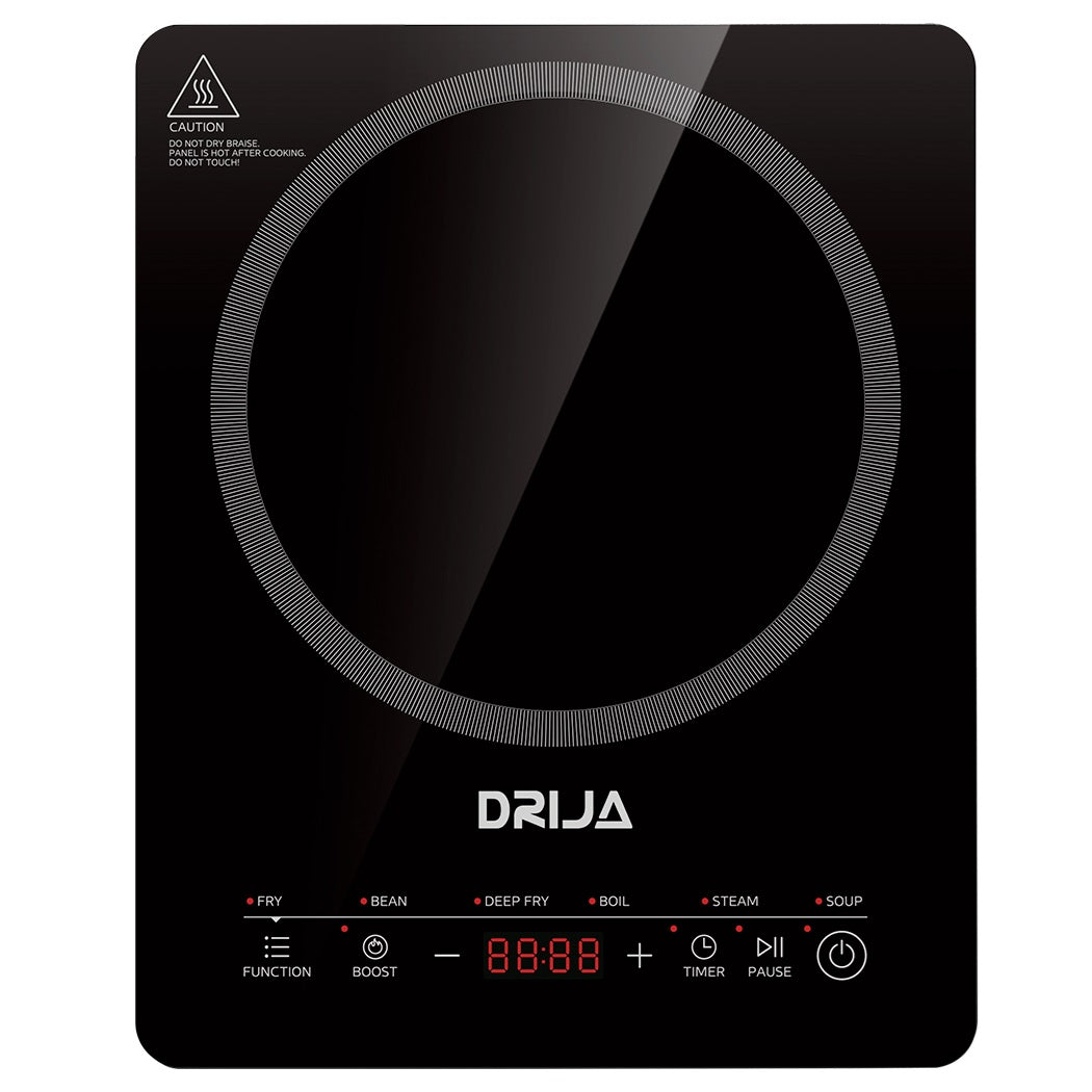 Estufa eléctrica de inducción de mesa Munich 28 Induktion vitrocerámica. Color Negro.