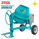 Mezclador de concreto a gasolina. Motor Honda GX270 6.6Kw(9HP). Capacidad 350L (1 1/2 sacos ) Concre