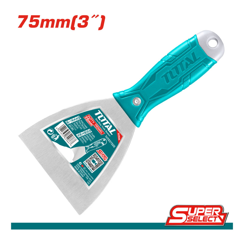 Espatula 75mm (3") Acero al carbon con tratamiento de calor para endurecido