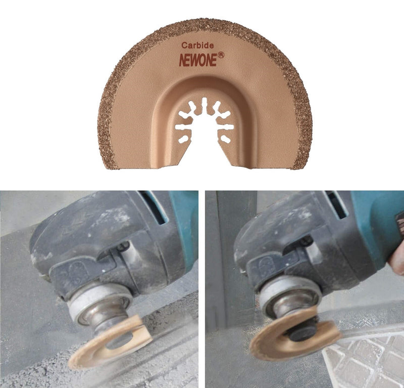 Cuchilla para Sierra Oscilante de carburo cementado. Diseño Semi circulo