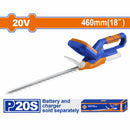 Cortasetos Podadora Inalámbrica 20V. Diámetro de corte:15mm. No trae batería ni cargador. Corta arbustos