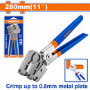 Pinza Crimpadora ponchadora de Stud para trabajos de Gypsum 280mm(11")