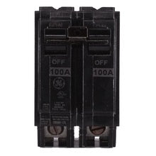 Breaker eléctrico 100 amperios de 2 polos, 120/240 V. General Electric (GE)