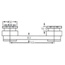 Conector Vidrio - Vidrio.