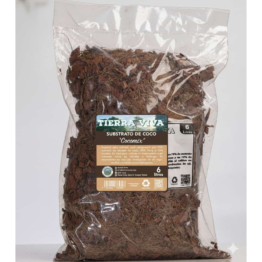 Cascara de coco "Cocomix"   6 litros