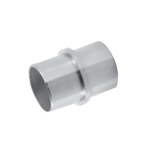 Union para tubo de 1 1/2". Satinada. 304.