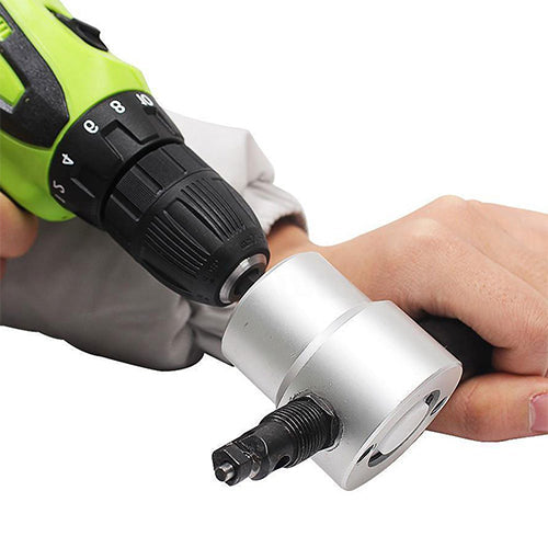 Cabezal para taladro para cortar metal.