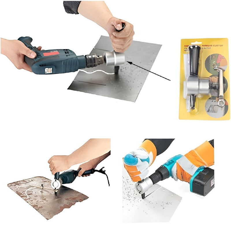 Cabezal para taladro para cortar metal.