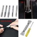 Machos y terrajas para roscar roscas 32pcs M3-M12 Juego de roscado