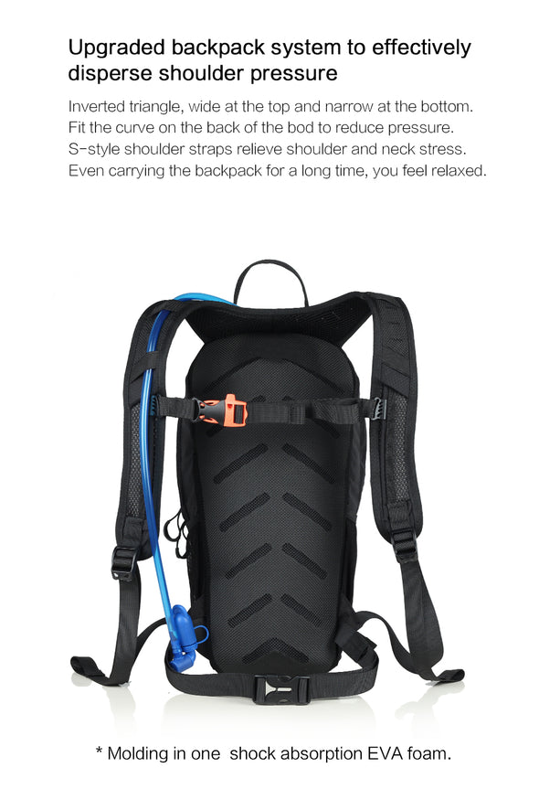 Bolso deportivo 20L con compartimiento para vejiga de hidratacion Rhinowalk