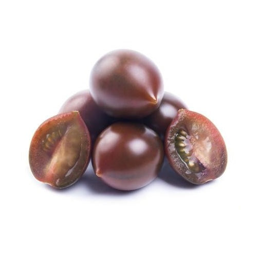 Semillas de tomate cherry negro (100% Heirloom / No Híbrido / No GMO). 15 semillas aproximadamente.