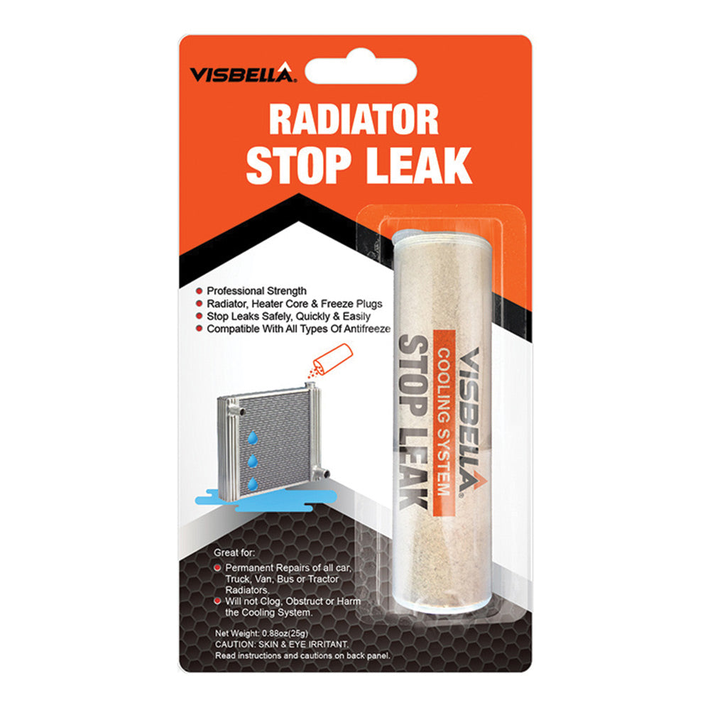 (1 pza) Sellador de fugas para Radiador y Sistemas de enfriamiento en automoviles, camiones