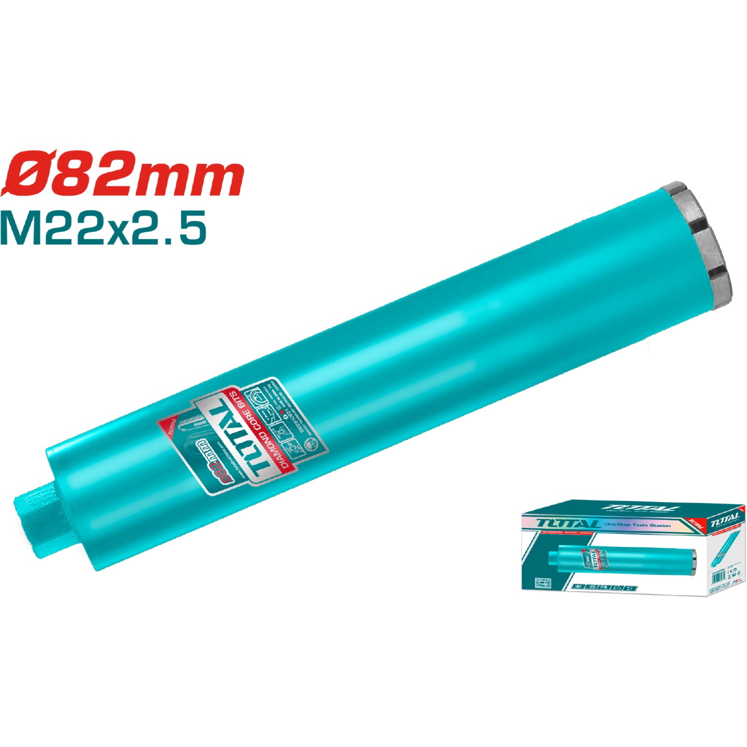 Brocas sacanucleos para perforar 82mm 3" concreto con acero reforzado y baldosas