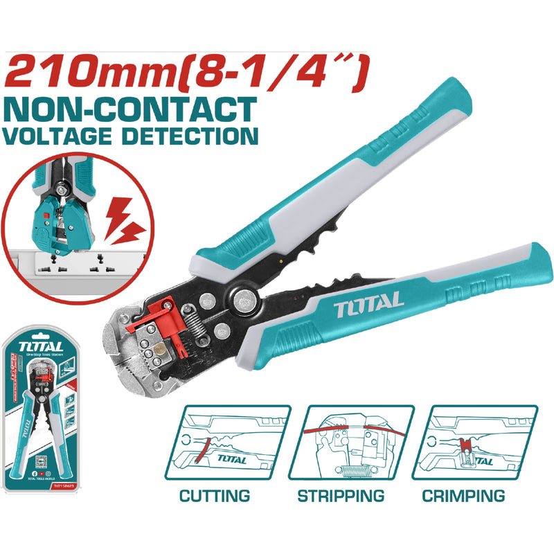 Pinza pelacables eléctricos 4 en 1 multifunción.