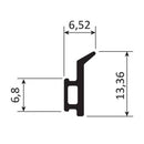 Junta Marco Exterior De 1.5 Mm. EPDM Alta Calidad. Se Vende Rollo De 150 Mts. Color Negro.