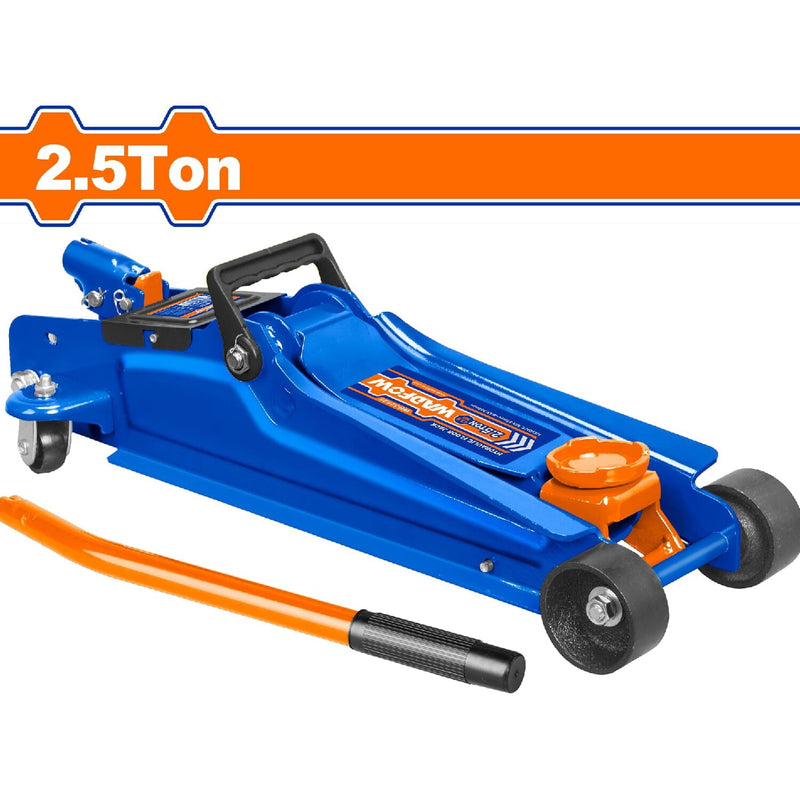 Gato Hidráulico de Piso 2.5 Ton. Altura min:85mm. Alt. Elevación: 380mm.