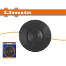 Rollo de linea para desmalezadora 2.4mm de diametro 4.2mm de longitud.