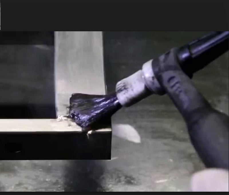Brochas de carbon para limpiar soldaduras con acido fosforico para antorcha tig. Electropolishing