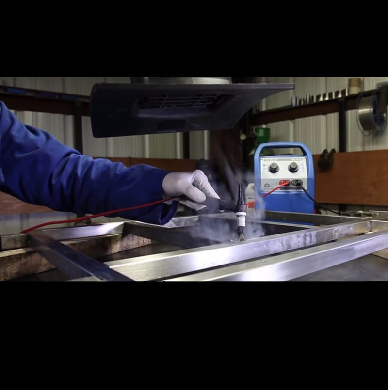 Brochas de carbon para limpiar soldaduras con acido fosforico para antorcha tig. Electropolishing