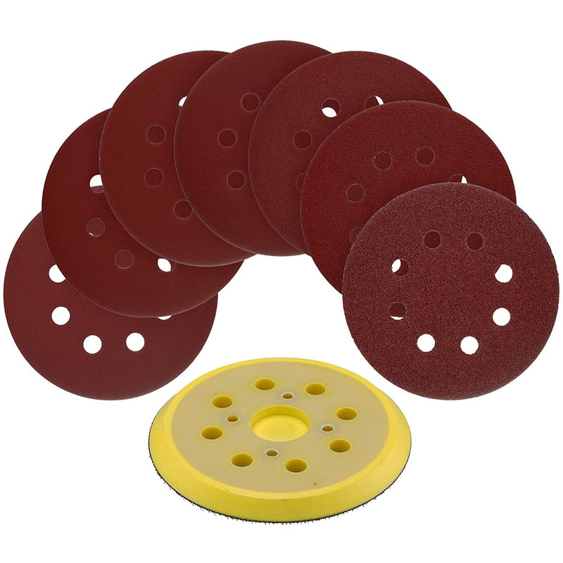 Almohadillas de lija para maquinas Lijadoras (Set de 70 pcs).