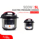 Olla de presión eléctrica multifuncional  5L 120V 900W.