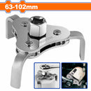 Llave de Filtro aceite Bidireccional de 3 patas. Diámetro de Desmontaje: 63-102mm. Long de patas: 40mm.