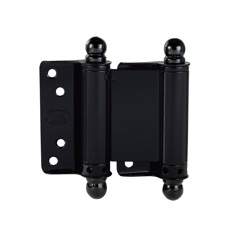 Juego 2 bisagras doble acción negro Lock