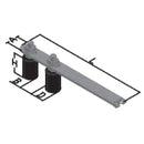 Guia De Porton Doble Con Platina Soporte 270X44mm.