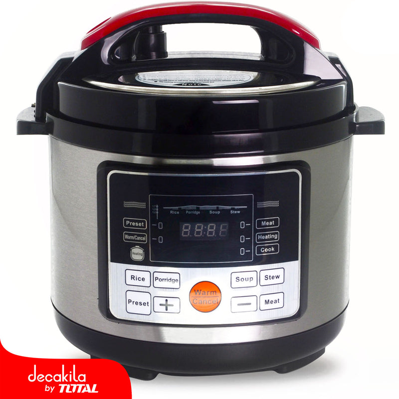 Olla de presión eléctrica multifuncional  5L 120V 900W.