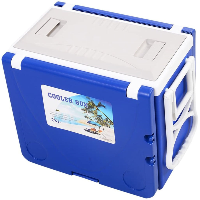 Termo Cooler con Mesa Picnic plegable de 28 Lts. y 2 sillas. (CHICA)  41.5" x 19.3" x 16.5".