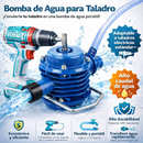 Bomba de agua para taladro operada por cualquier taladro
