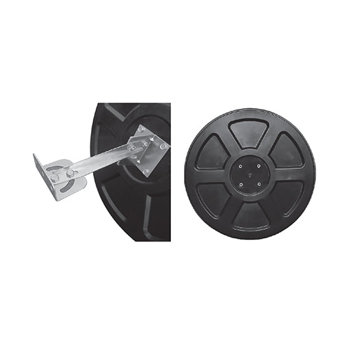 Espejo convexo de 24" Diametro 600 mm Incluye soporte de pared Para interiores