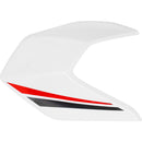 Placa de fijacion derecha del frontal blanca con calcomanias (RKG150)