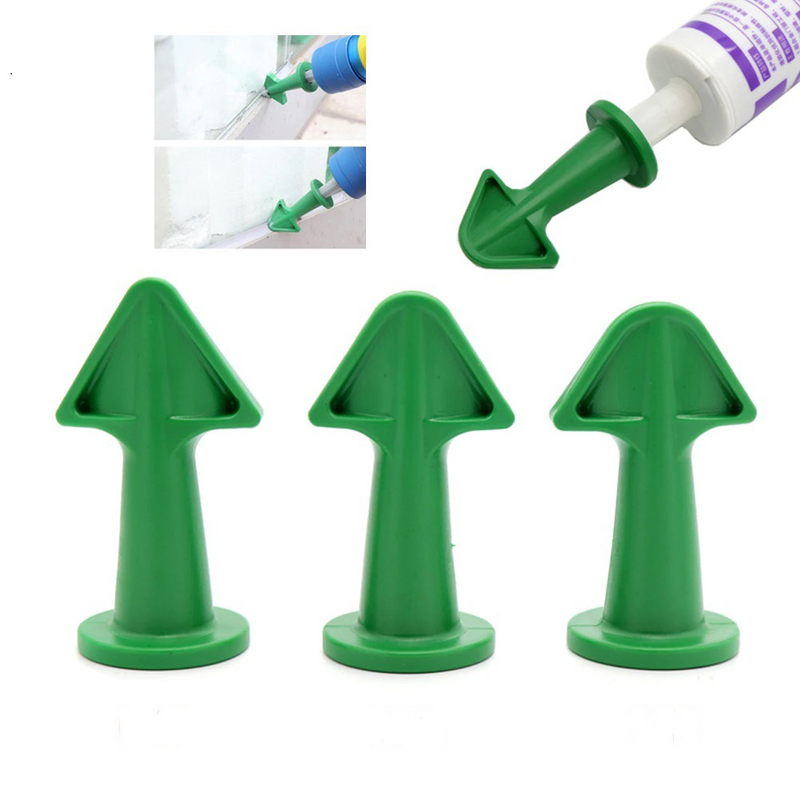 Kit de 3 Boquillas de silicona para aplicar lechada o silicon