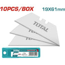 Juego de cuchillas 10Pcs, Tamaño: 61X19MM, para exactos