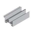 Marco Superior Ventana VC mosquitero. Espesor 1.27 mm Largo 5.85 mts. Acabado Anod Natural VC124